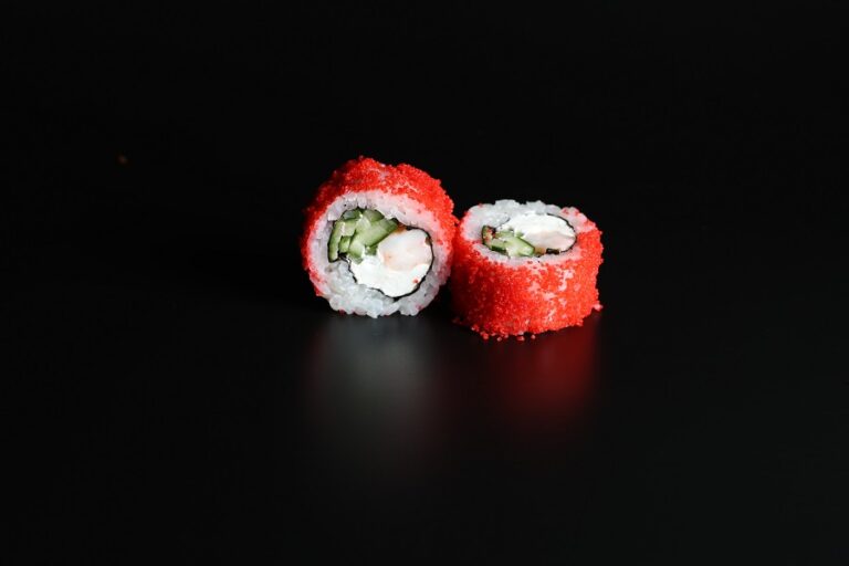 ролл КАЛИФОРНИЯ С КРЕВЕТКОЙ